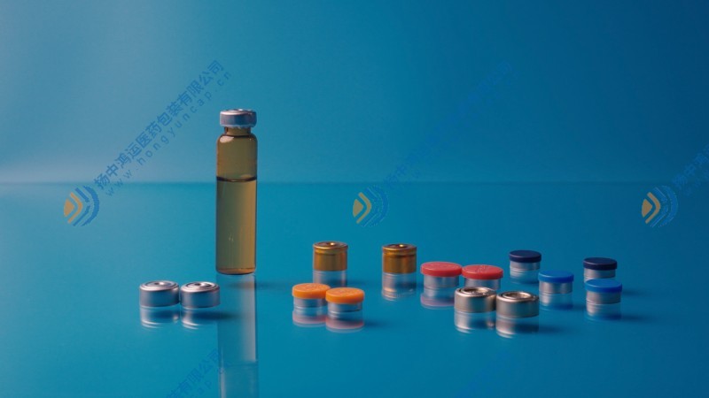 Aluminum caps and aluminum-plastic composite caps for oral liquids